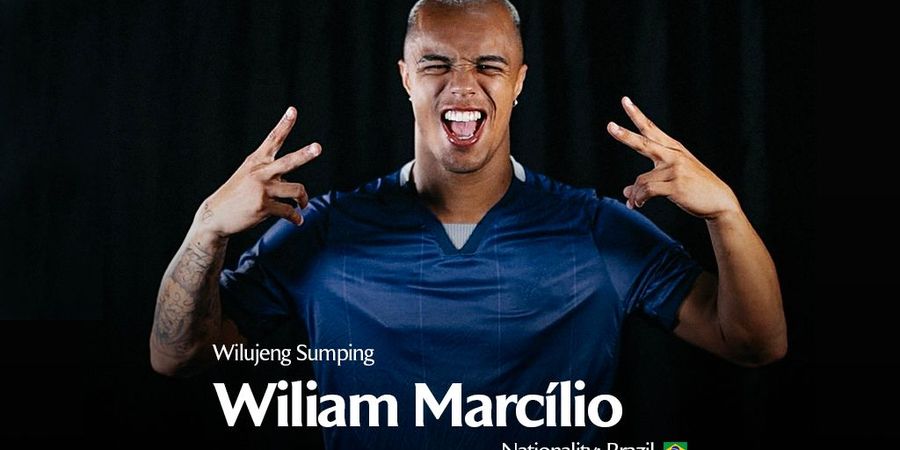 Gelandang Baru Persib Wiliam Marcilio Pakai Nomor Punggung Sakral, Berapa?